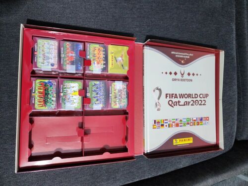 FULL SET Panini FIFA World Cup 2022 Qatar Oryx Edition Treasure BOX + Update