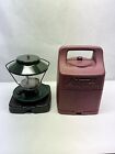 Coleman Propane Double Mantle Lantern 5151 5152 With Maroon Case - Untested