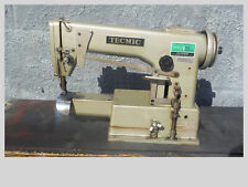 Industrial Sewing Machine Model Tecmic 202 cylinder, walking foot, Light Leather