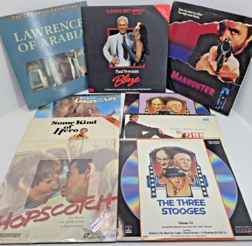 New ListingLot of 9 Titles, Laserdisc Movies