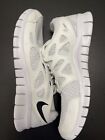 Nike Free Run 2 Mens Athletic Running Shoes Size 8 White Black DH8853-100