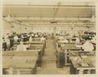 Easton Pennsylvania newspaper typesetters working antique occupational photo