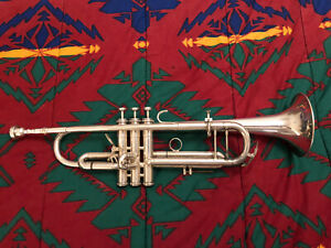 New ListingKing Silver Flair Trumpet USA Made