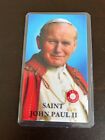 Saint Pope John Paul II 3rd Class Relic Card
