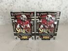 2021 Panini Select Football Factory Sealed Blaster Box - Red And Blue - Lot of 2
