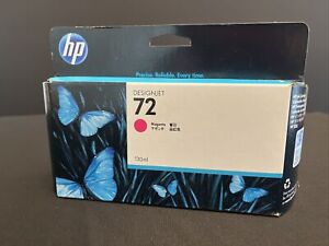 HP 72 Genuine Ink Magenta C9372A DesignJet Sealed Expired 05/19