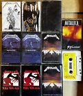11x METALLICA Cassette Tape Lot – For Display Rot UNTESTED Puppets Justice EP's