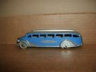 Vintage No.1026 Tootsie-toy 1937-39 Tin Bottom Greyhound Bus 6'' Long.