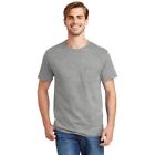 Hanes 5590 Men's Pocket Tee 100% Heavy Cotton T-Shirt  Plain Blank Casual