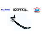 Front Left Upper Bumper Cover Support fits 2003-07 Accord Coupe 71190SDAA10 CAPA (For: 2007 Honda Accord)