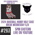 St. Louis Cardinals 2024 Bowman Baseball Hobby 1/2 Case Break#263