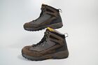 Ozark Trail Leather Brown Size 11.5 Men's Hiking Boots Mid-Top Lace-Up
