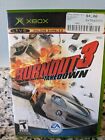 Burnout 3 Takedown (Microsoft Original Xbox, 2004) CIB Complete With Manual