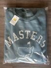 Masters Crewneck Sweatshirt XL Blue SOLDOUT Augusta National Golf Club-2024 NWT