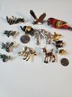 Animal Brooches , Lot Of 13