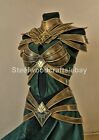 Medieval LOTR Elven Princess Female Armor Corset/Tassets/Pauldrons & Gorget  g10