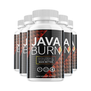 5-Pack Java Burn Powerful Formula, Java Burn Now in Pills - 300 Capsules