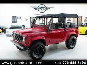 New Listing1990 Land Rover Defender 2dr Convertible