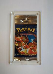 Pokemon Booster LONG Pack AcrylicMagnetic Case (WITH POKEMON LOGO ON THE BOTTOM)
