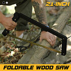 21-Inch New Foldable Wood Saw With Storage-Pouch Outdoor Multifunctional Bucksaw