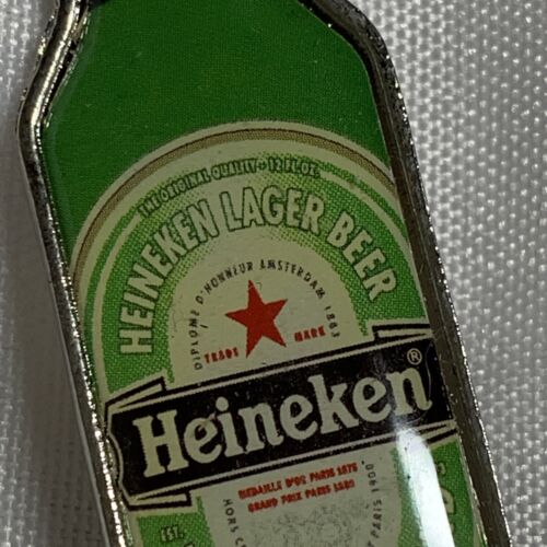 Heineken Beer Advertising Promo Metal Key Chain Bottle Cap Opener New Holland
