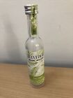 1 Empty Belvedere Vodka Organic Fusion Apple Finer Mini Bottles 50ml 6 inch High