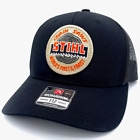 Stihl Chainsaw Vintage Patch Hat, World's Finest - Richardson 112 All Black Cap