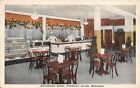Refreshment Parlor Interior Plankinton Arcade Milwaukee Wisconsin 1919 postcard
