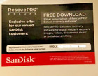 NEW SanDisk RescuePRO Deluxe File Recovery Software 1-Year Subscription Keycard