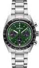 Seiko Prospex Solar Green Dial Speedtimer Steel Bracelet Watch SSC933
