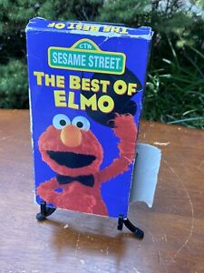 Sesame Street The Best of Elmo VHS 1994 Video Tape VCR Rare