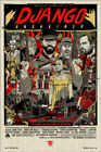 Django unchained by Tyler Stout - Wood Variant - Sold out Mondo print