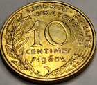 1968 French 10 Centimes KM# 929 US SELLER COMBINED SHIPPING REFUND