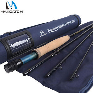 Maxcatch Performance Nymph Fly Fishing Rod 2/3/4wt 10ft/11ft Graphite IM10