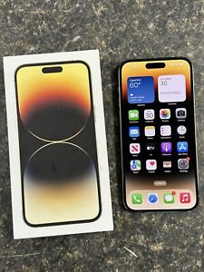 Apple iPhone 14 Pro Max - 256 GB - Gold Locked to Carrier