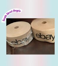 EBAY BROWN with BLACK WATER TAPE ~ 2 ROLLS