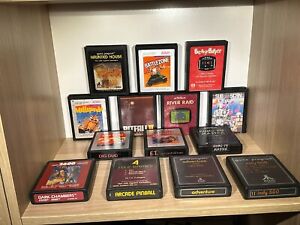 Atari 2600 Games - pick the ones you want!  all are cleaned/tested - work great!