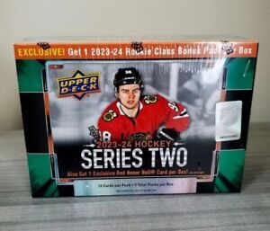 2023-24 Upper Deck Series 2 Hockey NHL Exclusive Mega Box NEW SEALED SHIPS TODAY