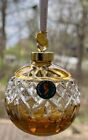 Waterford Crystal 2022 Lismore Gold Bauble Ornament NIB