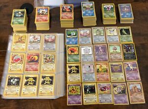 Large Old School Pokémon Card Lot- Holo, First Edition, Shadowless, WOTC NM-LP