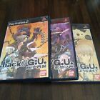 .Hack G.U. Saga Trilogy Vol 1-3 Returner Set of 3 PS2 Playstation2 used