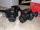 Canon EOS Rebel T7i And Rebel T4i With Canon EFS 18-55 MM Pair Lens