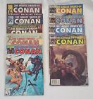 Vintage Savage Sword of Conan Lot of 9 various issues #59-125