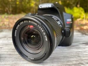 Canon EOS Rebel SL3 Camera with Canon EF-S 18-55mm Lens with Image Stabilizer