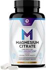 Magnesium Citrate 1000mg Capsules - Extra Strength Magnesium Supplement