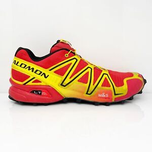 Salomon Mens Speedcross 3 362089 Red Running Shoes Sneakers Size 11.5