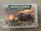 Warhammer 40k Chaos Space Marine Predator Box Sealed BNIB NOS