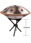 Handpan Drum in D Minor 440Hz 12 Notes 22 Inche Steel drum percussion instrument