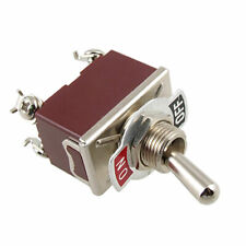 On/Off Double Pole Single Throw 2 Way Latching Toggle Switch