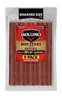 Jack Link's Beef Sticks Original Protein Snack Meat Stick Made 100% Beef 7.2 Oz.